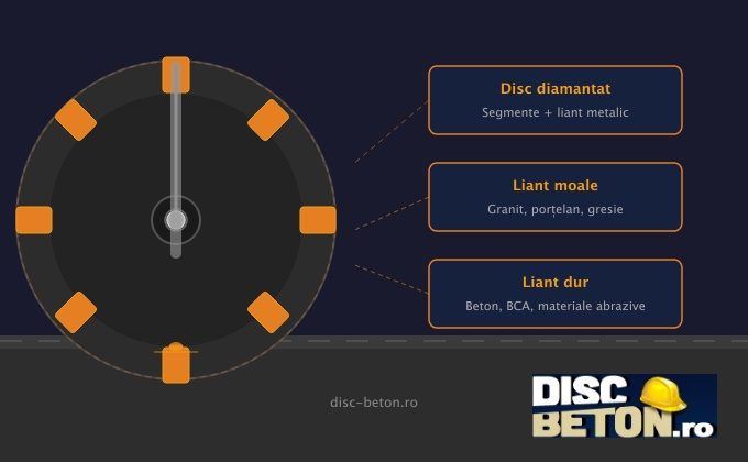 ce disc diamantat aleg in functie de material